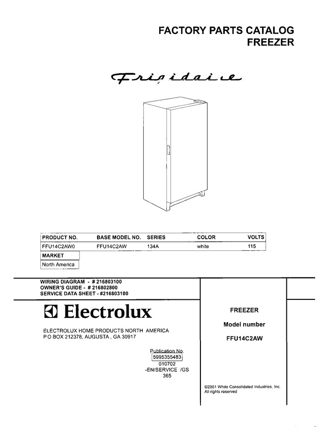 Diagram for FFU14C2AW0