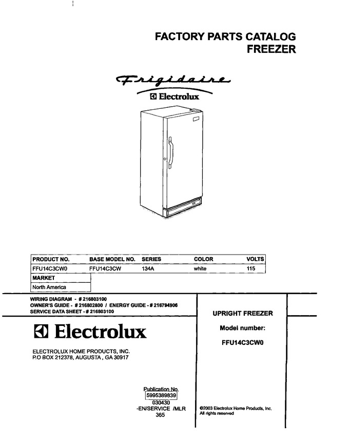 Diagram for FFU14C3CW0
