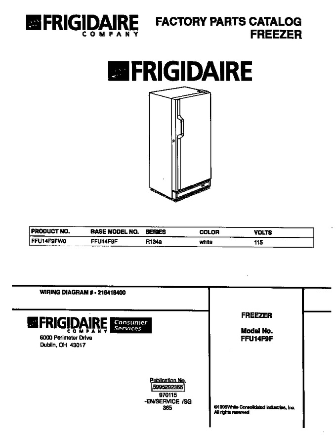 Diagram for FFU14F9FW0