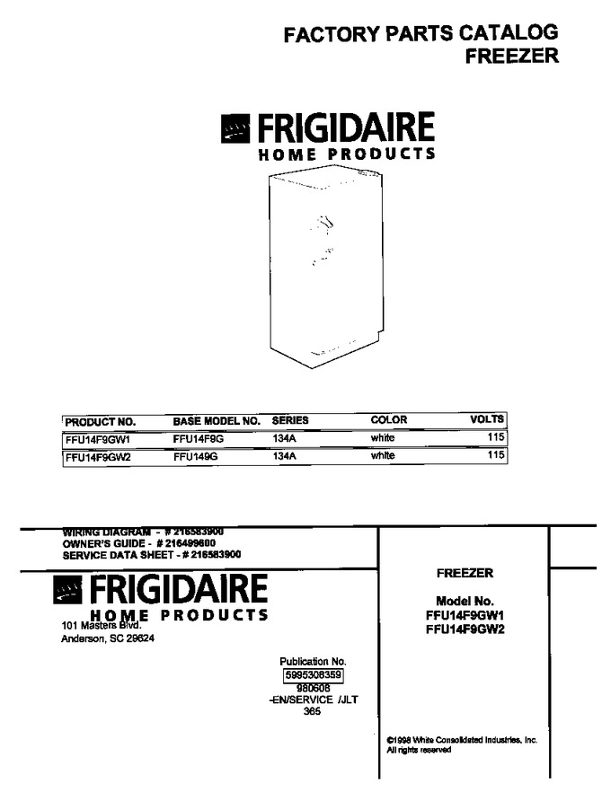 Diagram for FFU14F9GW2
