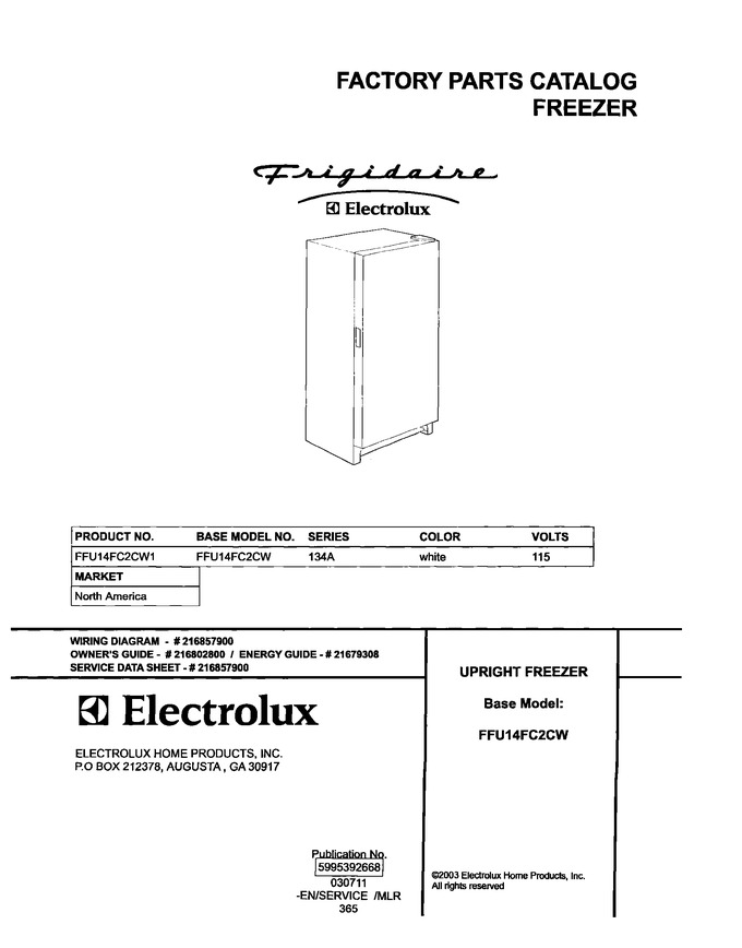 Diagram for FFU14FC2CW1