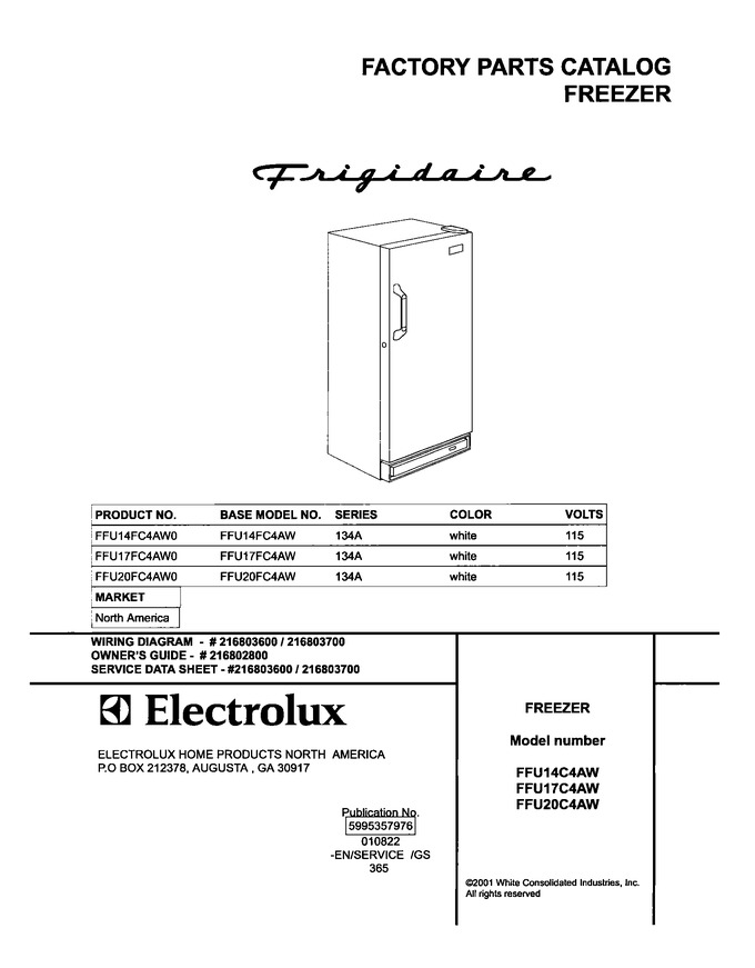 Diagram for FFU20FC4AW0
