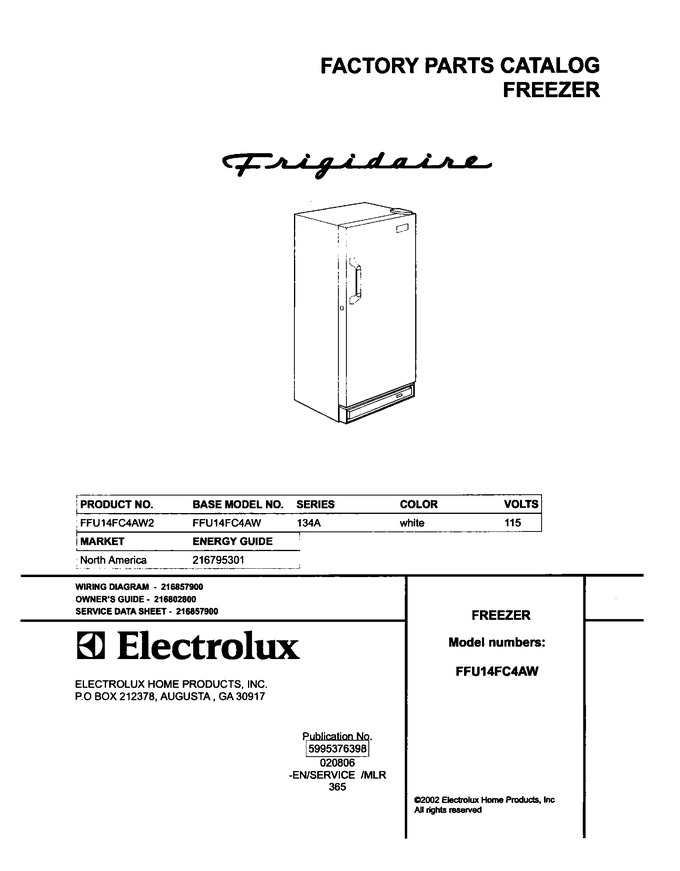Diagram for FFU14FC4AW2