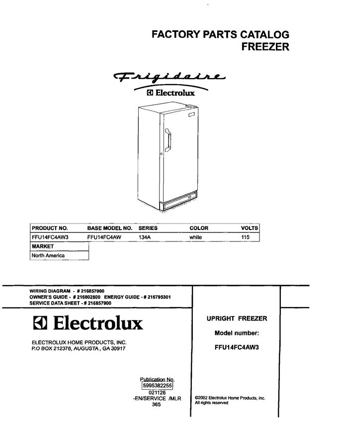 Diagram for FFU14FC4AW3