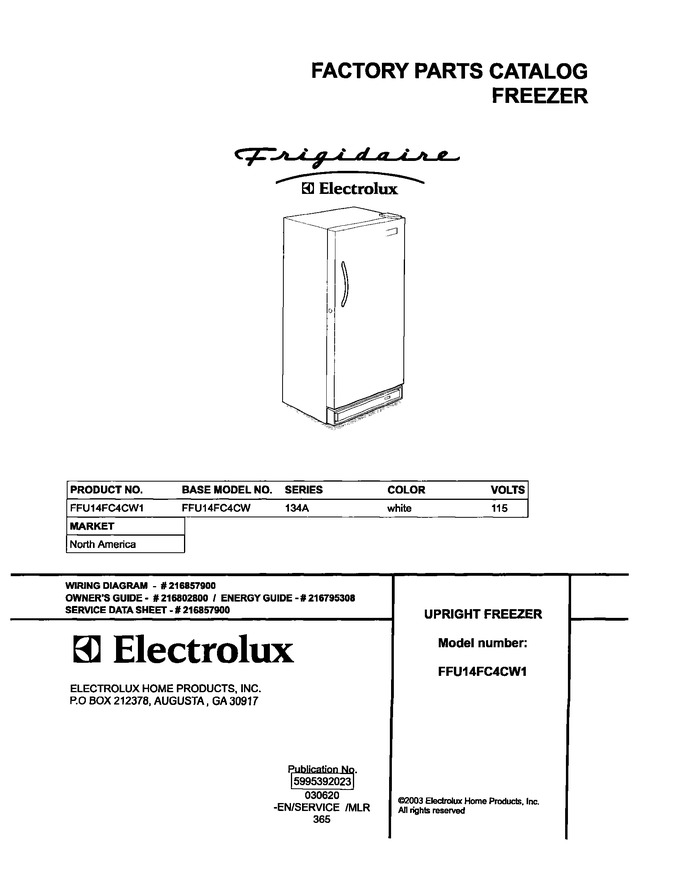 Diagram for FFU14FC4CW1