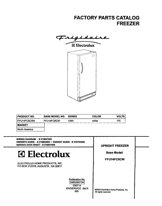 Diagram for FFU14FC6CW0