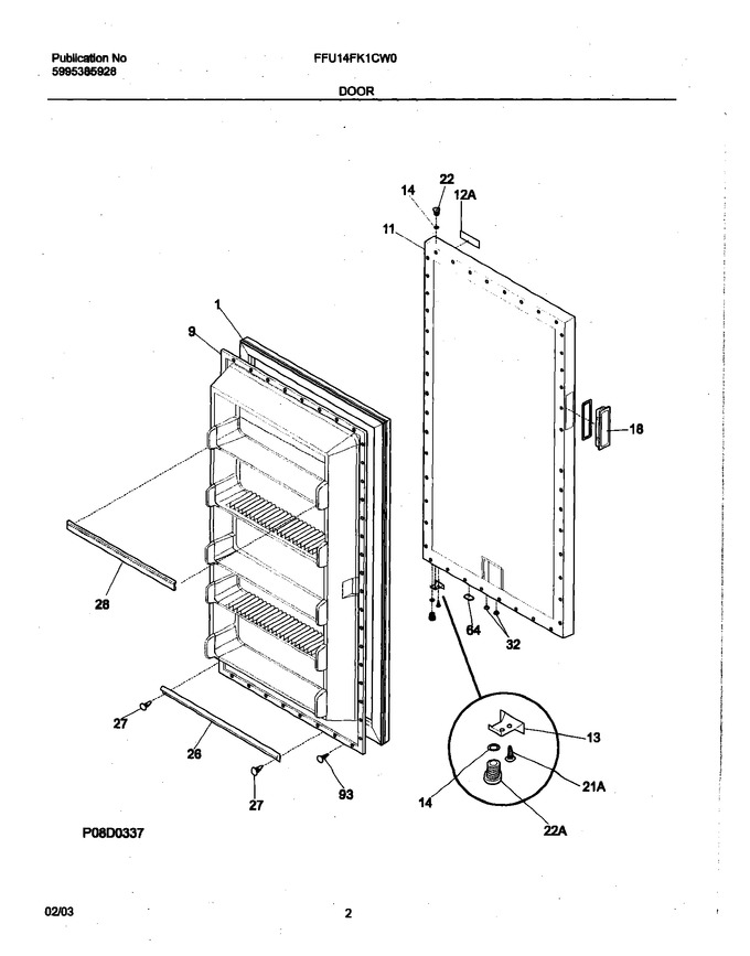 Diagram for FFU14FK1CW0