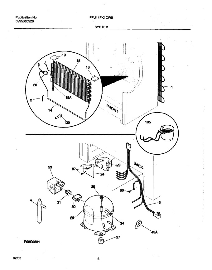 Diagram for FFU14FK1CW0