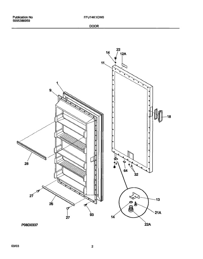 Diagram for FFU14K1CW0
