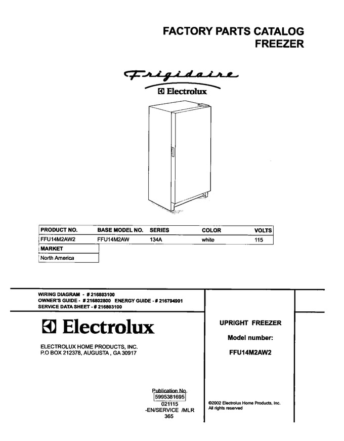 Diagram for FFU14M2AW2