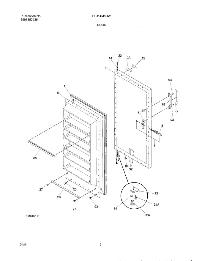 Diagram for FFU14M8HW2