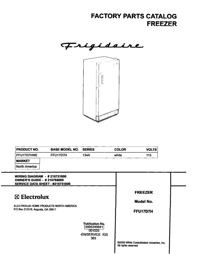 Diagram for FFU17D7HW2