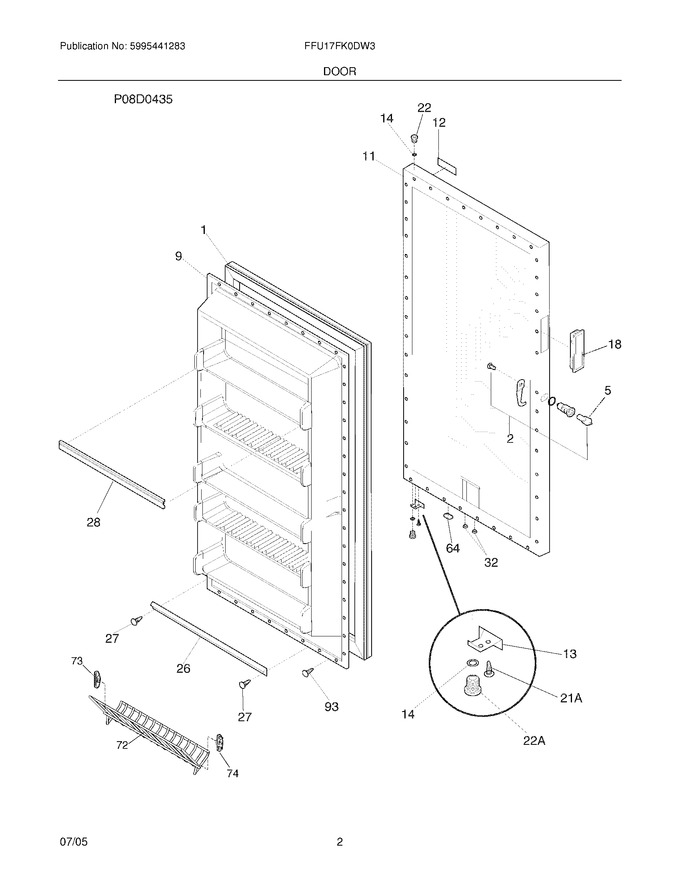 Diagram for FFU17FK0DW3