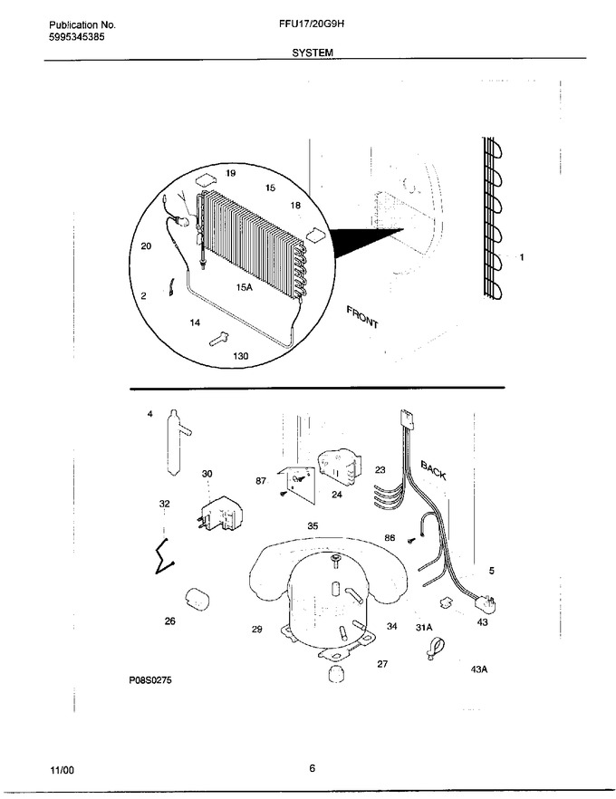 Diagram for FFU20G9HW2