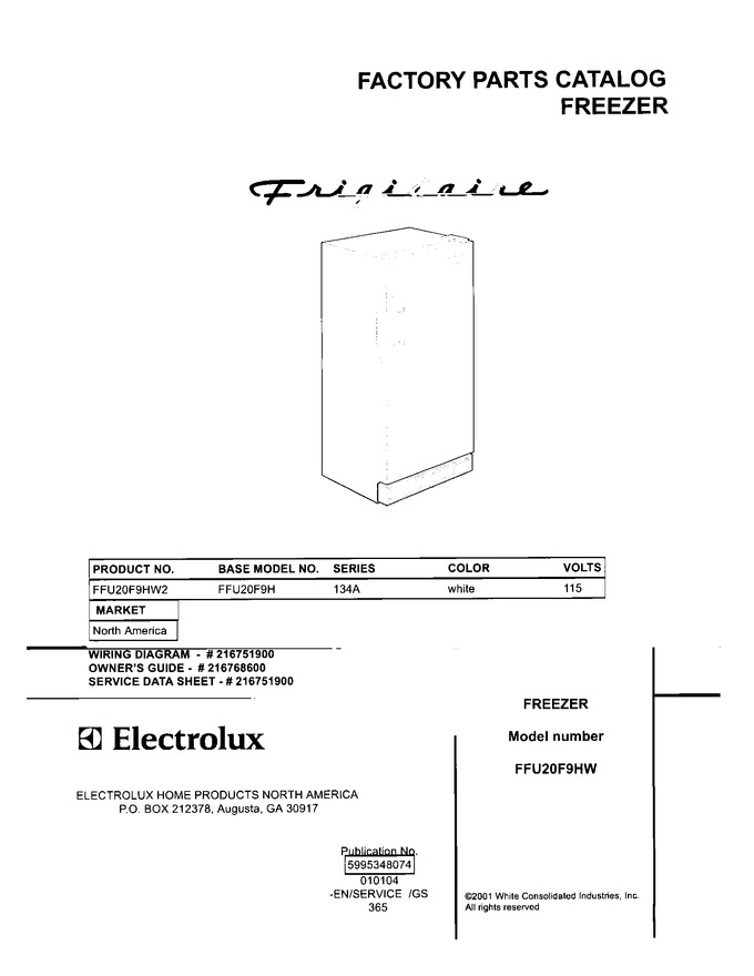 Diagram for FFU20F9HW2