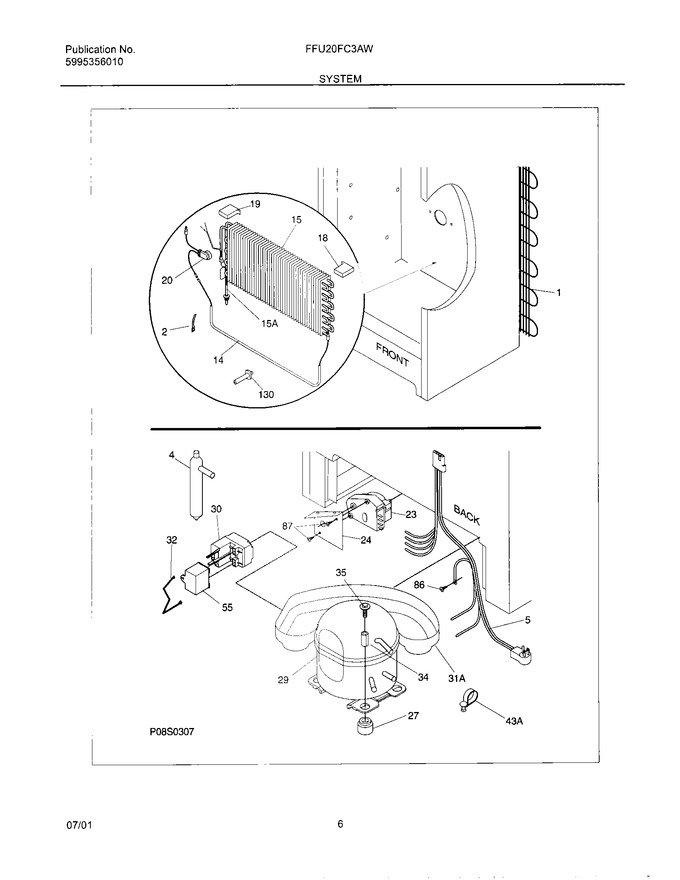 Diagram for FFU20FC3AW0