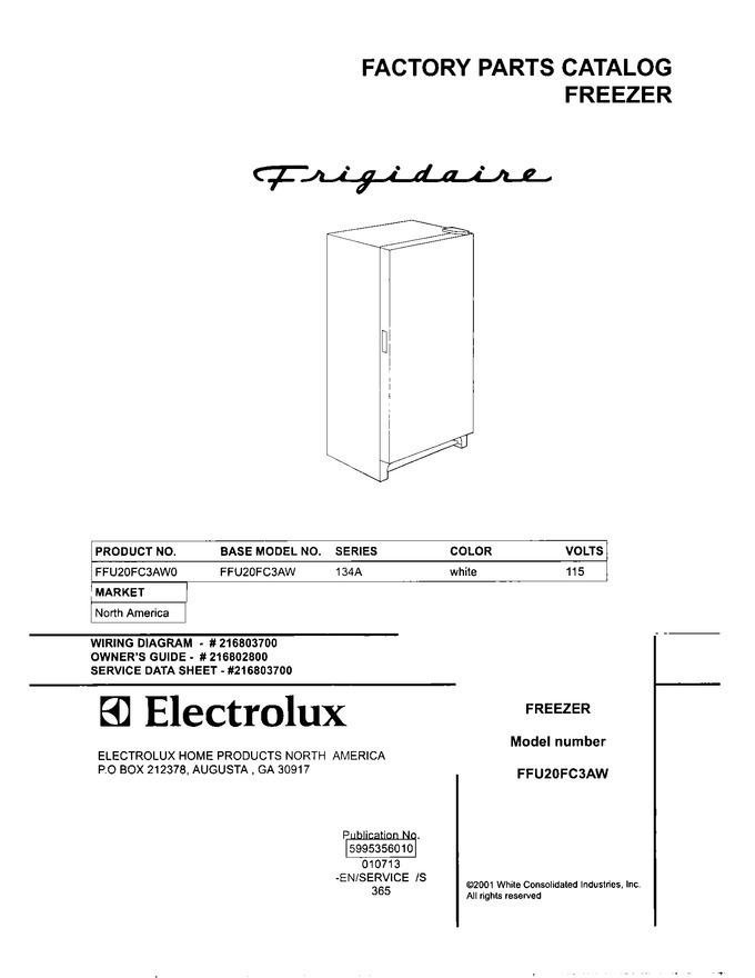 Diagram for FFU20FC3AW0