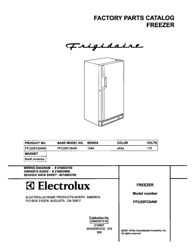 Diagram for FFU20FC6AW0
