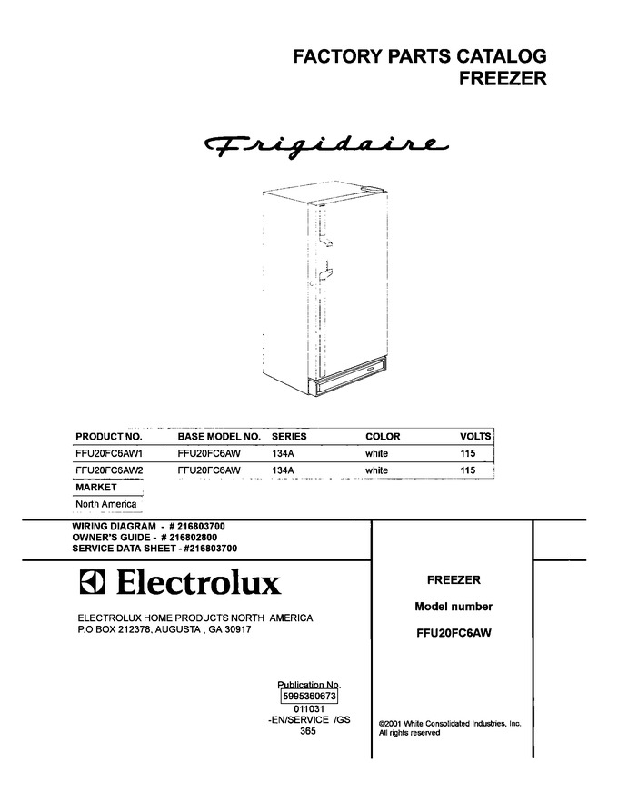 Diagram for FFU20FC6AW1