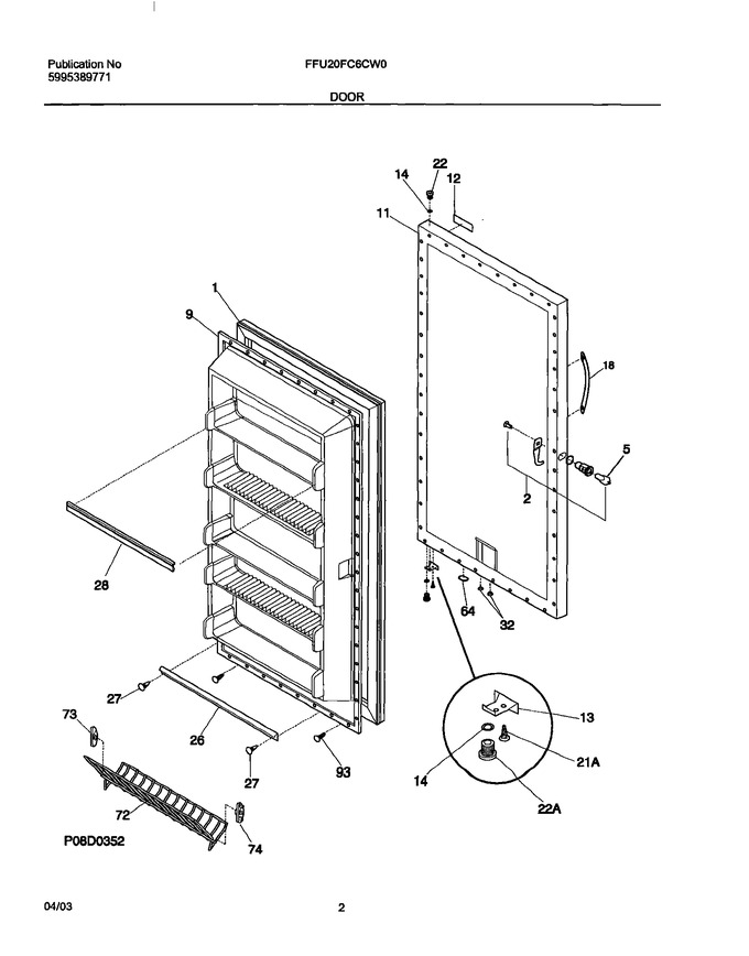 Diagram for FFU20FC6CW0