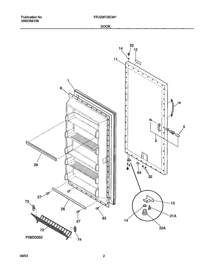 Diagram for FFU20FC6CW1
