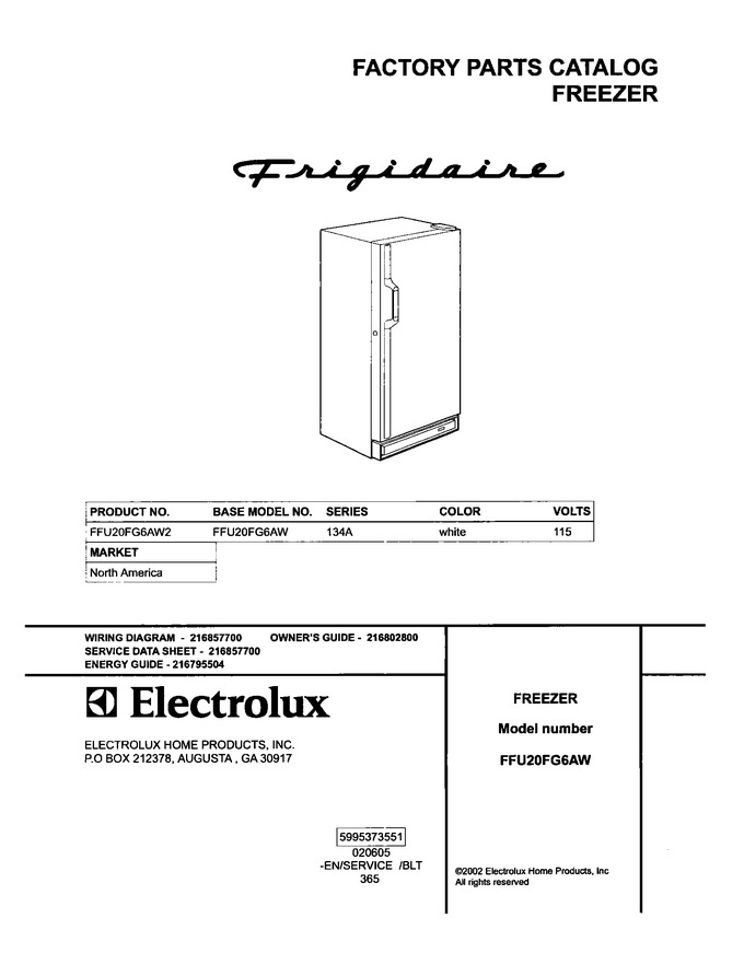 Diagram for FFU20FG6AW2