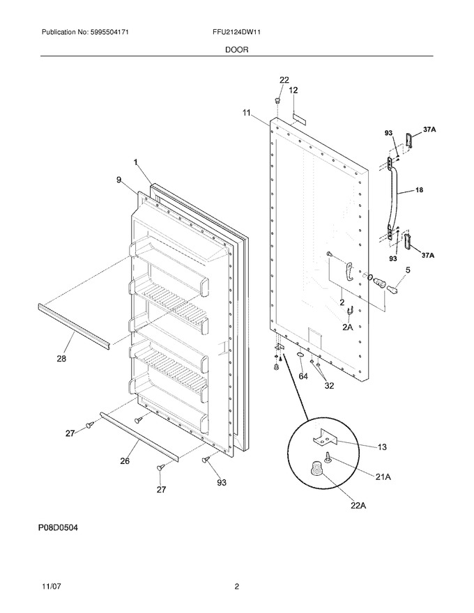 Diagram for FFU2124DW11
