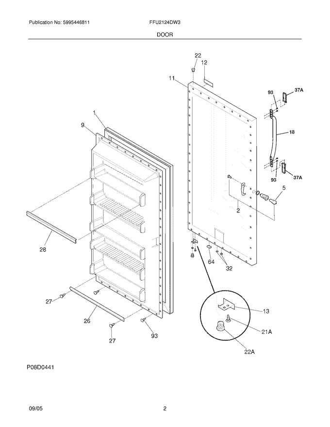 Diagram for FFU2124DW3
