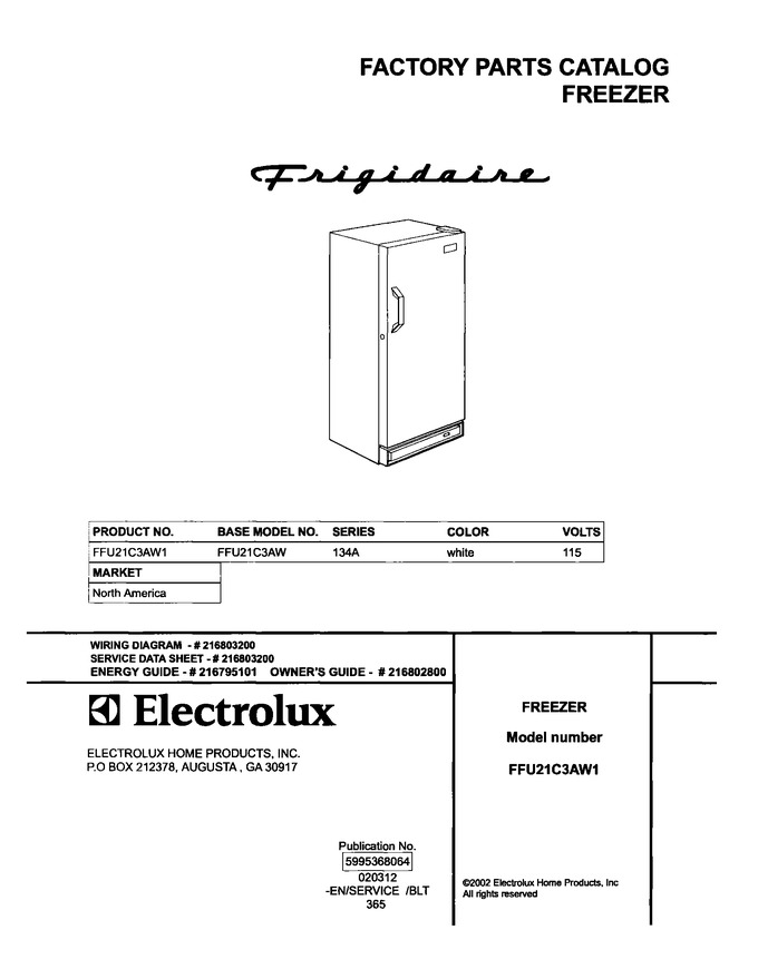 Diagram for FFU21C3AW1