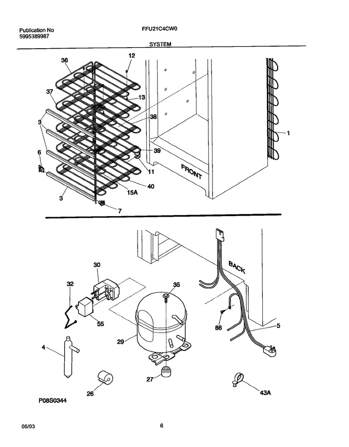 Diagram for FFU21C4CW0