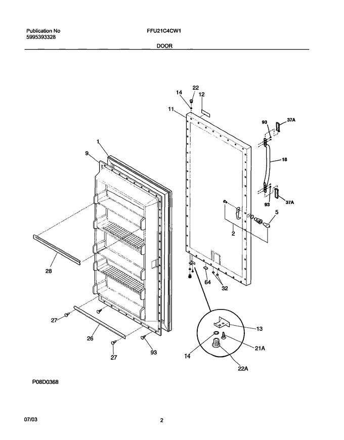 Diagram for FFU21C4CW1