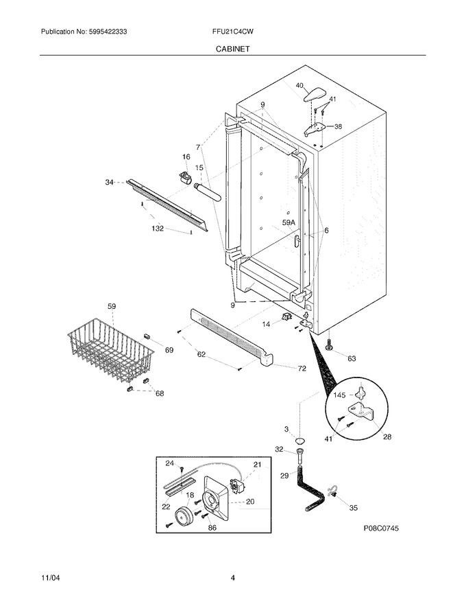 Diagram for FFU21C4CW4
