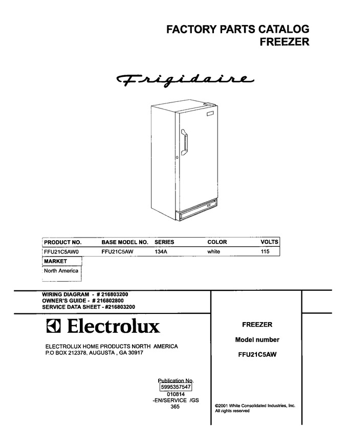 Diagram for FFU21C5AW0