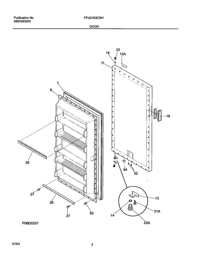 Diagram for FFU21K2CW1