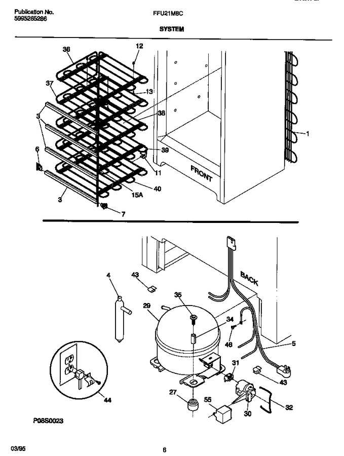 Diagram for FFU21M8CW0