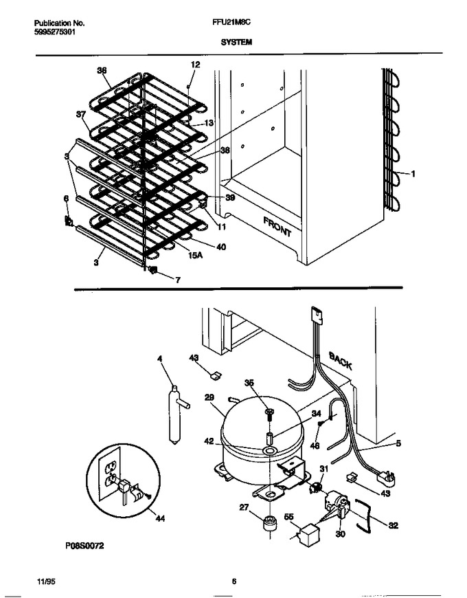 Diagram for FFU21M8CW1
