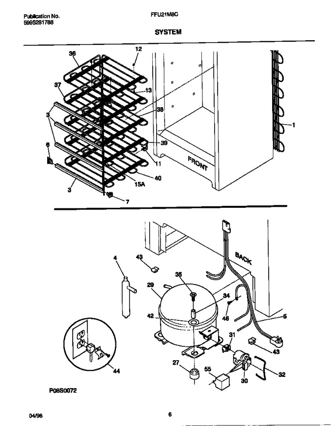 Diagram for FFU21M8CW2