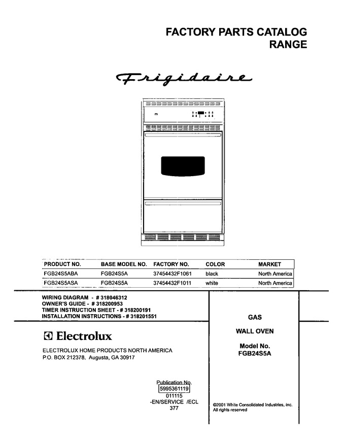 Diagram for FGB24S5ASA