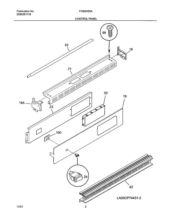 Diagram for FGB24S5ASA