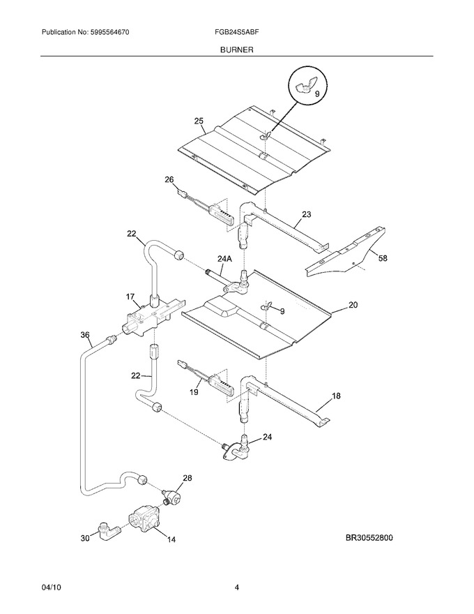 Diagram for FGB24S5ABF