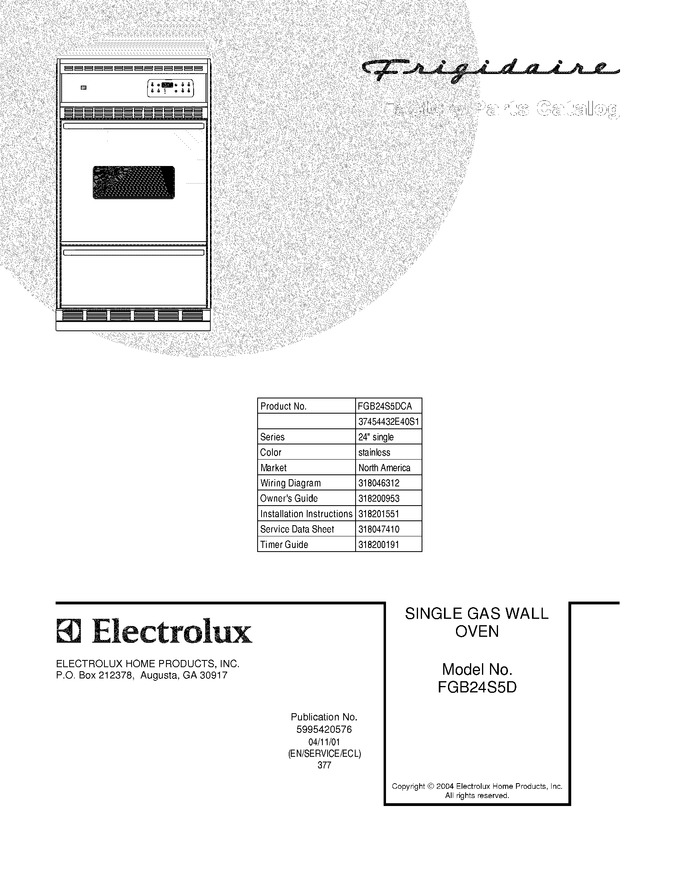 Diagram for FGB24S5DCA