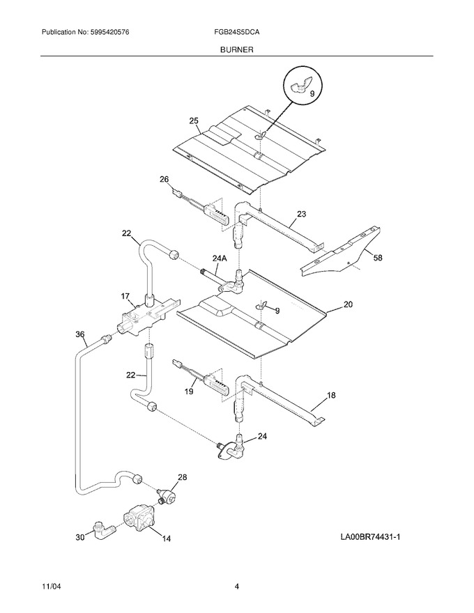 Diagram for FGB24S5DCA