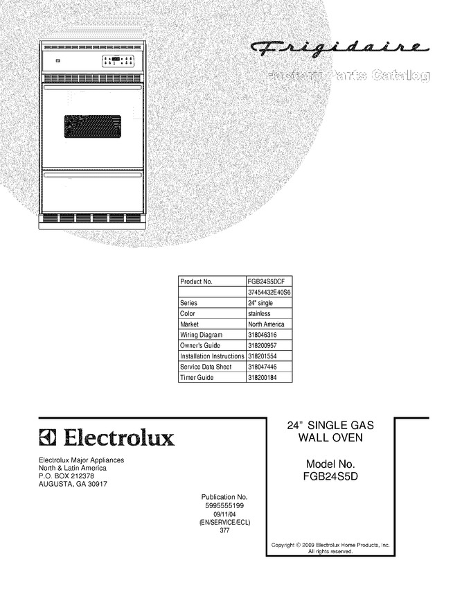 Diagram for FGB24S5DCF
