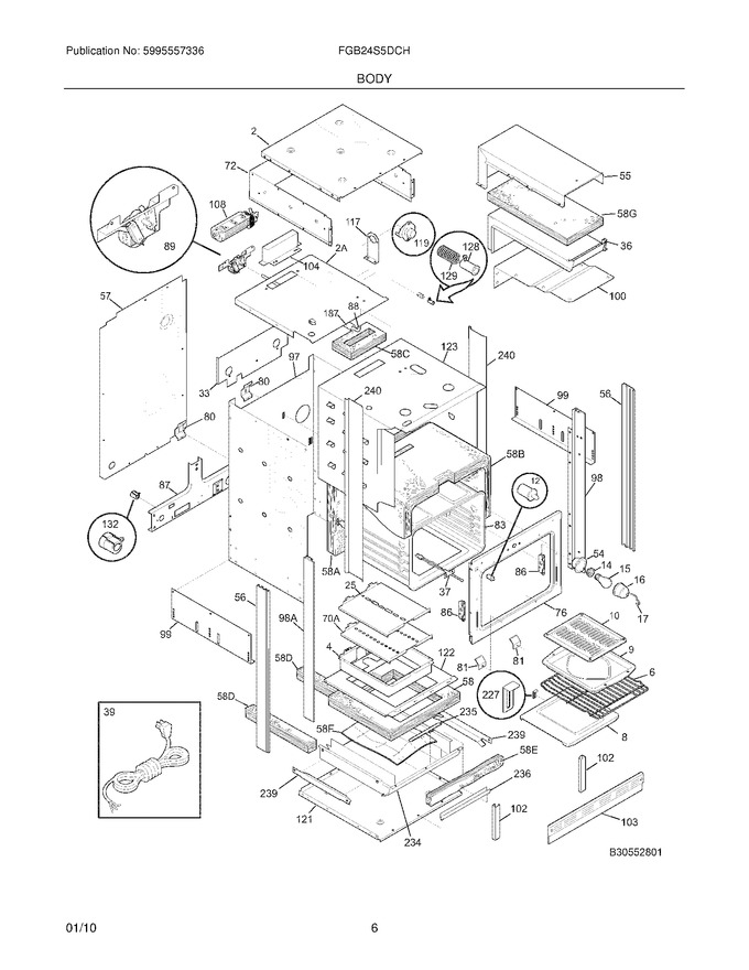 Diagram for FGB24S5DCH