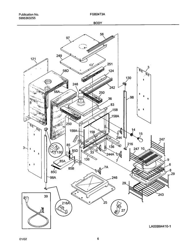 Diagram for FGB24T3ASA