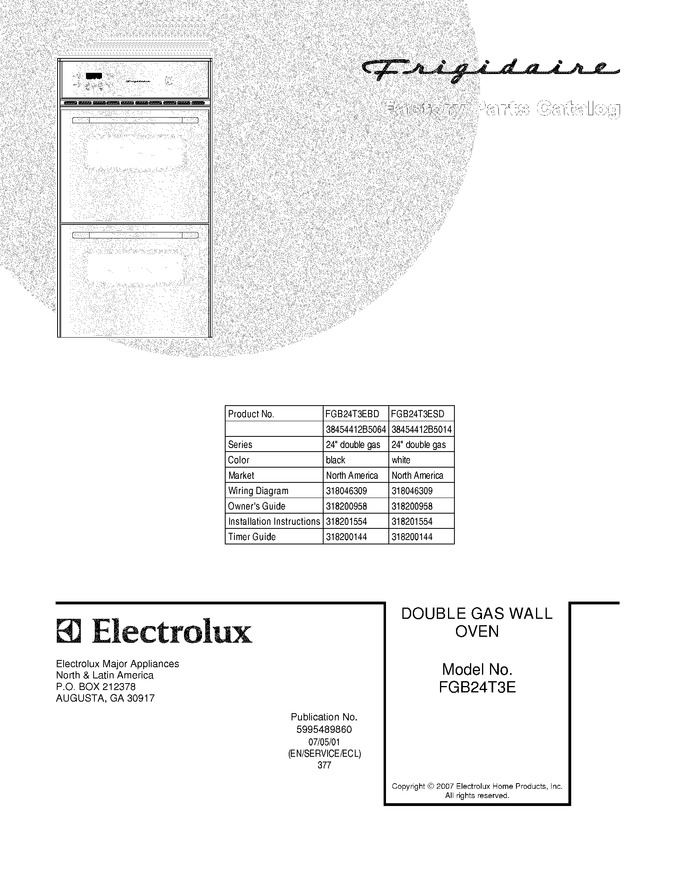 Diagram for FGB24T3ESD