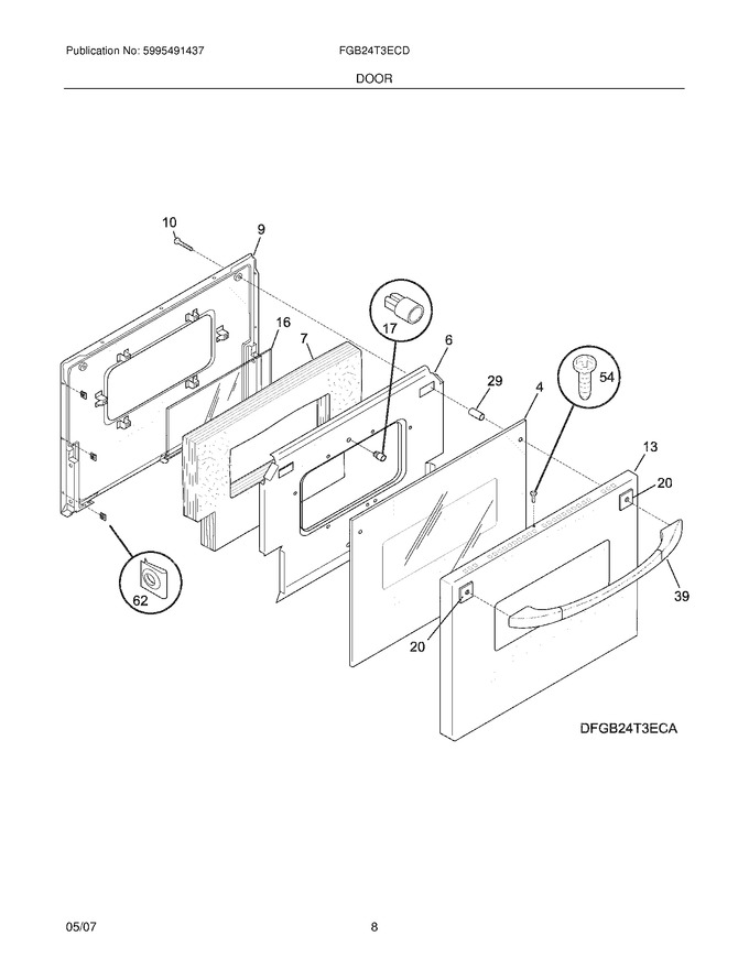 Diagram for FGB24T3ECD