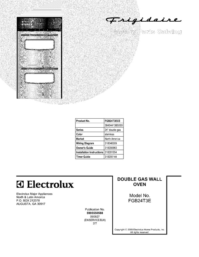 Diagram for FGB24T3ECE