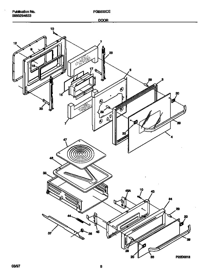 Diagram for FGB500CESB