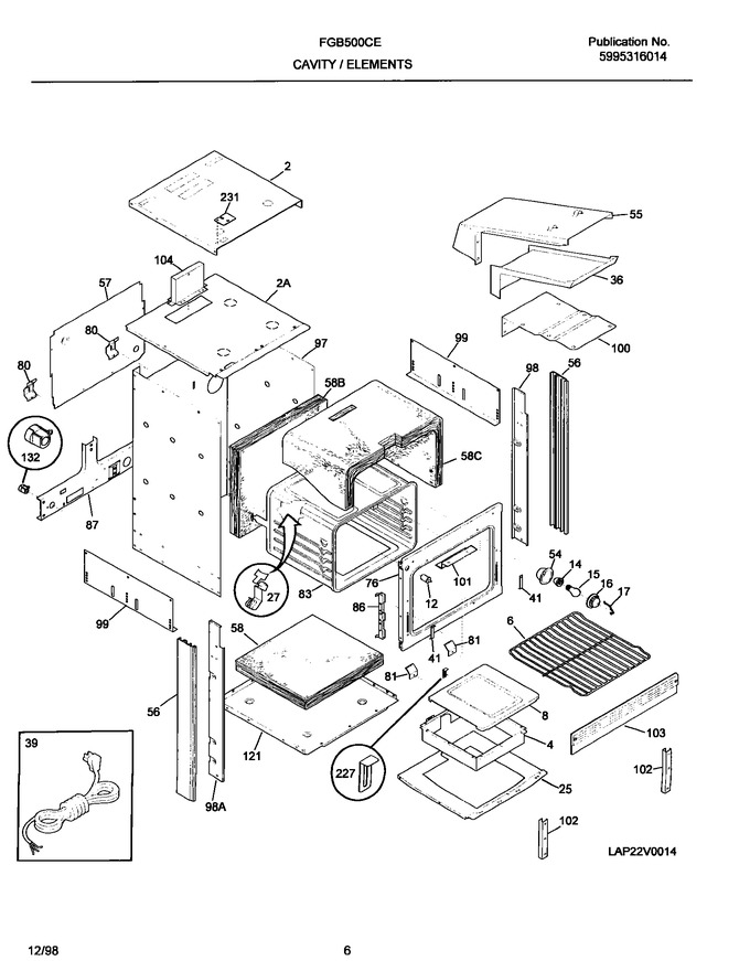 Diagram for FGB500CEBH